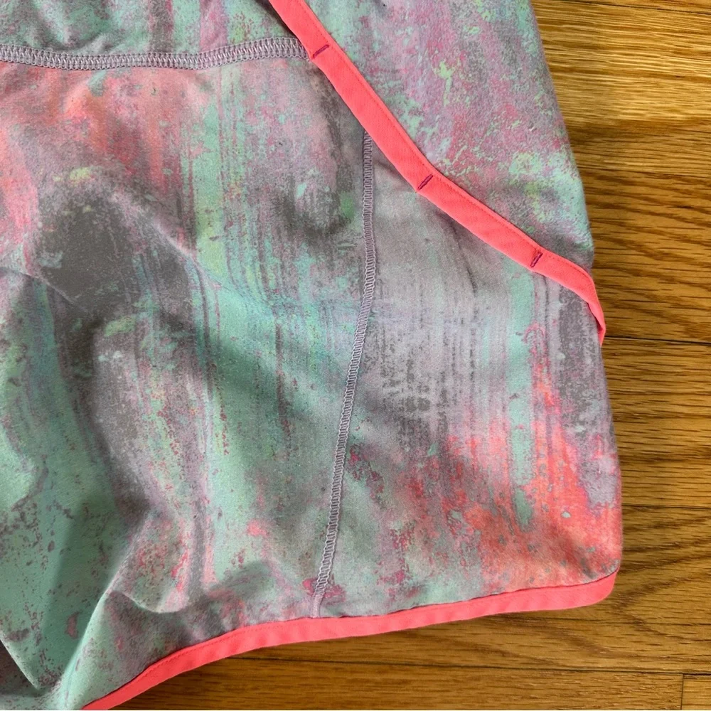 Ivivva by Lululemon Relay Racer Running Shorts Girls Size 12